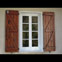 Fentre en PVC avec petits bois intgrs
